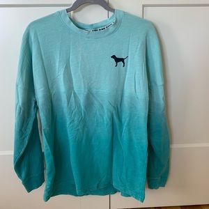 Pink ombré sweatshirt